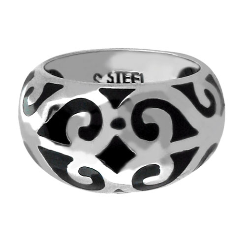 Women's Stainless Steel,Titanium, and Tungsten Rings